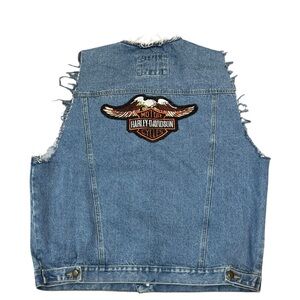 Smith’s Workwear Denim biker vest